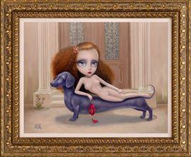 Artwork - Stretch Fido (Mounted)