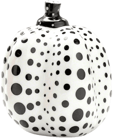 Artwork - Pumpkin #1 (Limoges - White/Black)