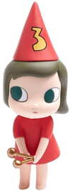 Artwork - Drummer Girl #3 (Red)