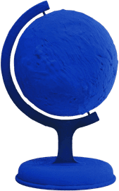 Artwork - Globe Terrestre Bleu