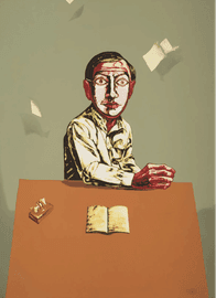 Artwork - Sitting Man