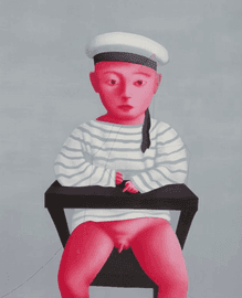 Artwork - Baby in a Sailor Suit