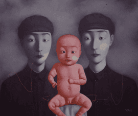 Artwork - Comrades with Red Baby - VI