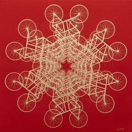 Forever Bicycle (Red & Gold)