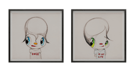 Artwork - Once in my Life (diptych, framed)