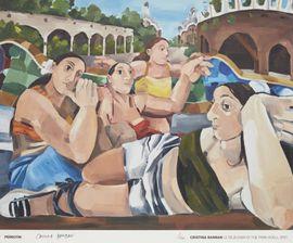 Artwork - Le Déjeuner at the Park Güell