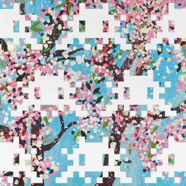 Damien Hirst X Invader X Shepard Fairey