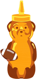 Artwork - Football Bear