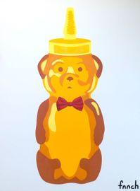 Artwork - Large Bowtie Bear