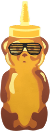 Shutter Shades Bear