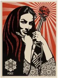 Revolutionary Woman with Brush