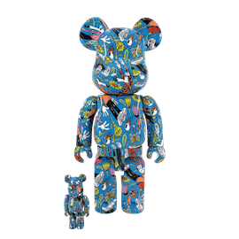 BEARBRICK x Steven Harrington's 'Magic Hour' (400% + 100%)