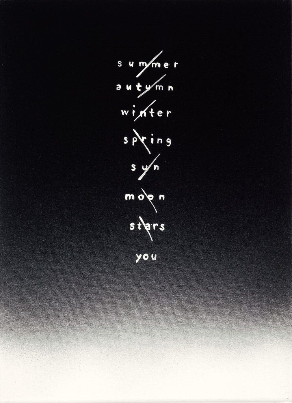 Ugo Rondinone_Lines out to silence.(1).jpg