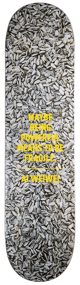 Ai Weiwei, ‘Seeds (Unsigned)’, 21-09-2013, Collectible, Screenprint on 7 ply grade A Canadian maple wood, The Skateroom,