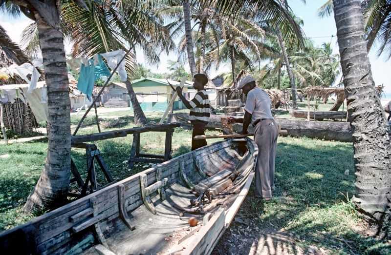 Alain Le Garsmeur, ‘Mosquito Coast Boat Building’, 2022, Print, Archival Pigment Print, null,