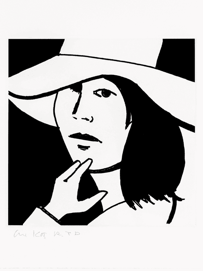 Alex Katz, ‘Ada VI’, 2017, Print, Etching on 300 gsm Somerset Satin White fine art paper, null, Numbered