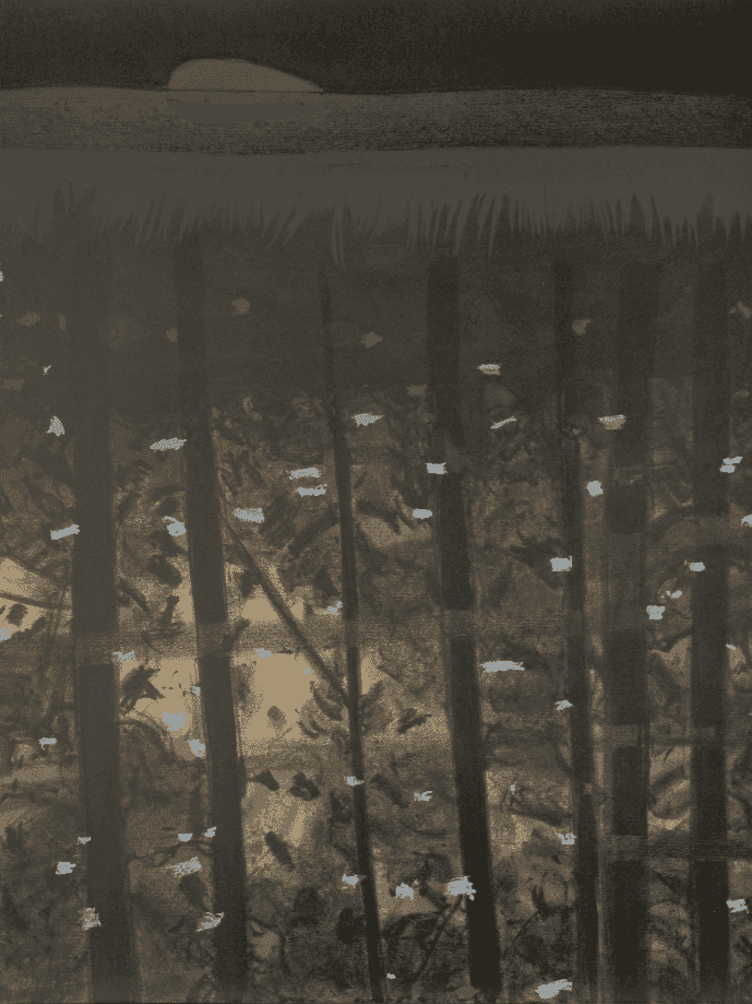 Alex Katz, ‘Black Brook X’, 1995, Print, Silkscreen, null, Numbered