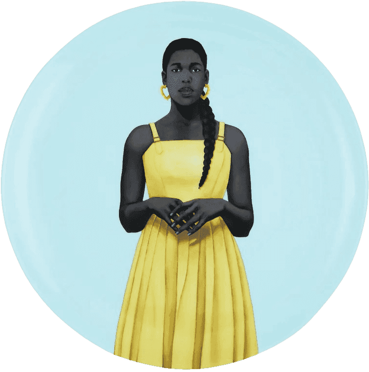 Amy Sherald, ‘Artist Plate Project 2025 (Amy Sherald)’, 2025, Collectible, Fine bone china, Atelier Eighty Eight,
