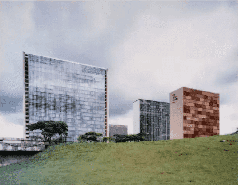 Andreas Gursky, ‘Brasilia, Bank Sector North’, 1994, Print, Chromogenic print, null,