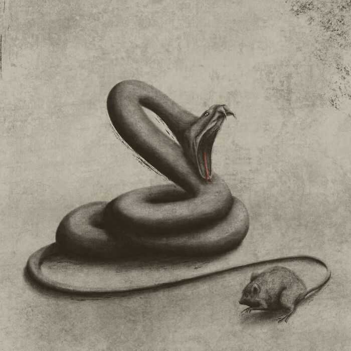 Andrew Scott, ‘Ouroboros’, 2024, Print, Giclée on 310 gsm Etching Rag PaperHand torn edges, null,