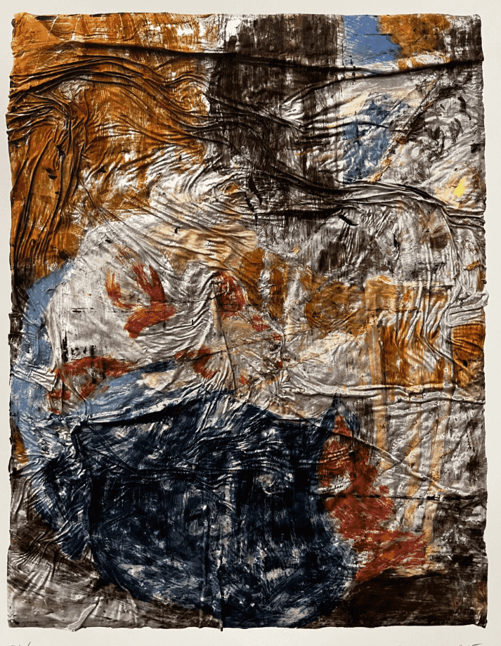 Angel Otero, ‘Untitled (SK-PH)’, 2015, Print, Archival pigment print and screen print with silver leaf, null, Numbered