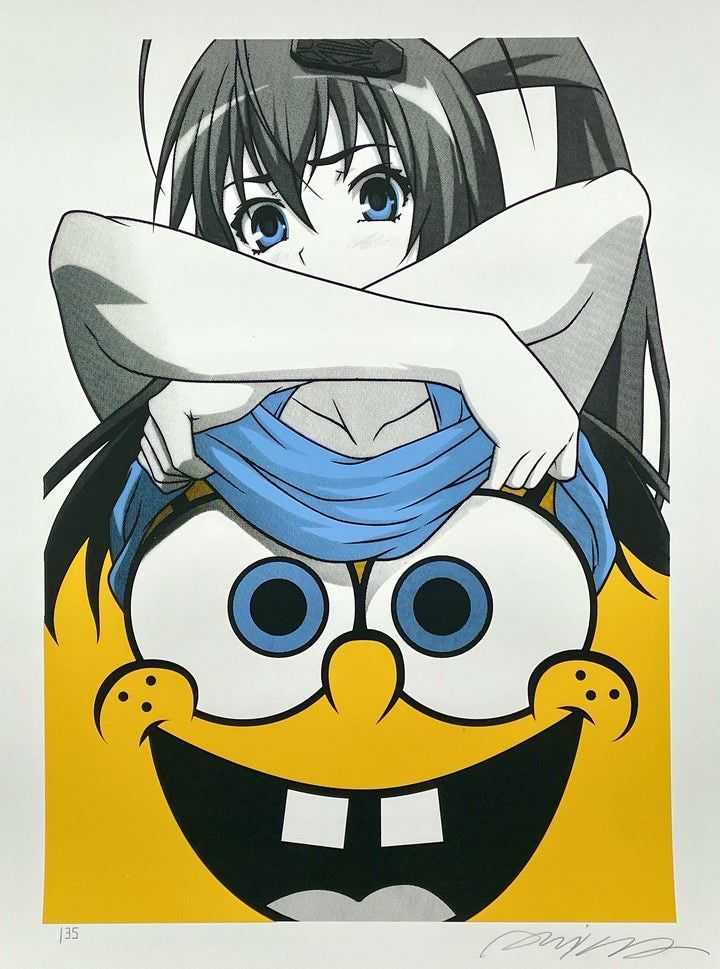 Arika Uno, ‘Sponge Bob’, 2018, Print, Screen print on 250g fine art paper, null, Numbered
