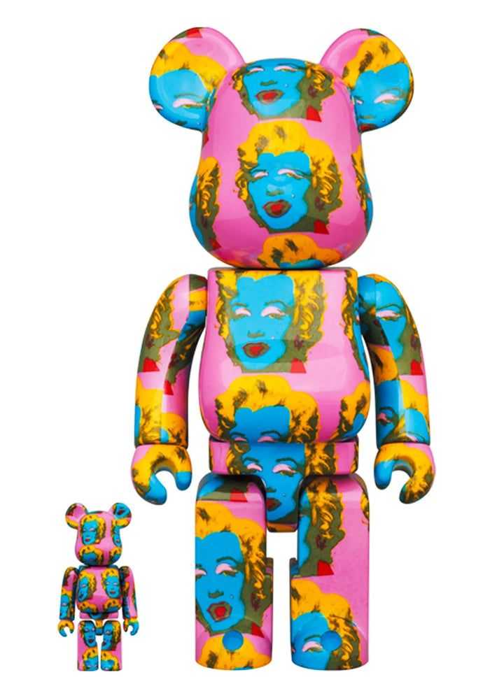 Bearbrick, ‘BEARBRICK Andy Warhol's 'Marylin Monroe' (400% + 100%)’, 2022, Collectible, Painted Vinyl, null,