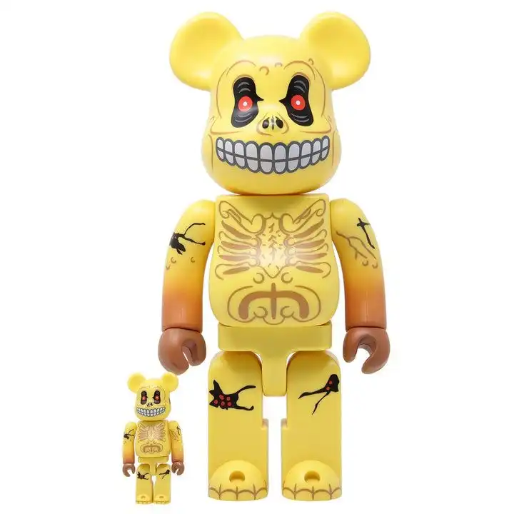 Bearbrick, ‘BEARBRICK Madballs Skull Face (400% + 100%)’, 2021, Collectible, Painted Vinyl, null,