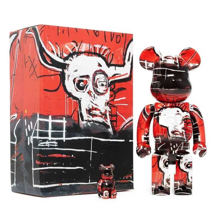 Bearbrick, ‘BEARBRICK Jean Michel Basquiat #5 (100% & 400%)’, 2020, Collectible, Painted Vinyl, null,