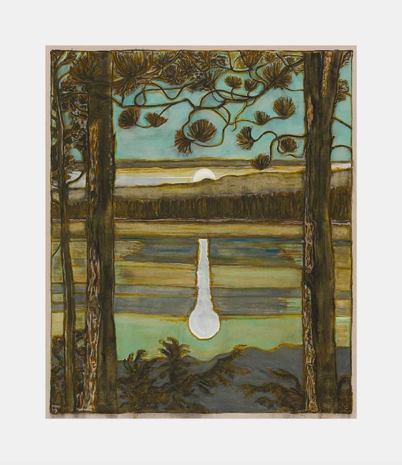 Billy Childish, ‘Moonrise’, 05-10-2017, Print, Archival reproduction print on heavy matt stock, L-13 Light Industrial Workshop, Numbered