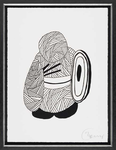 Billy Connolly, ‘Rebel Without A Sword’, 2020, Print, Aquarelle Arches-Torchon 300gsm paper, elegantly float-mounted in a handmade black paint and silver foil, pine and spruce frame, Castle Fine Art, Framed