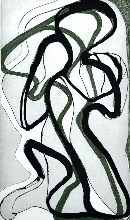 Brice Marden, ‘Souzhou II’, 1998, Print, Etching with sugarlift aquatint, drypoint and scraping, Matthew Marks Gallery, Numbered, Dated