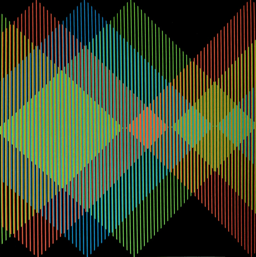 Carlos Cruz-Diez, ‘Addition Chromatique RGB Serie Semana - Miércoles’, 2013, Print, Chromography on paper, Taller Polígrafa, Obra Gráfica (Barcelona),