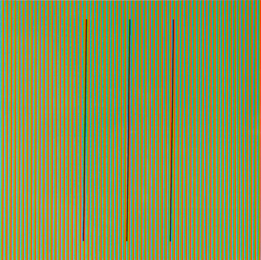 Carlos Cruz-Diez, ‘Addition Chromatique RGB Serie Semana - Sábado’, 2013, Print, Chromography on paper, Taller Polígrafa - Obra Gráfica (Barcelona),