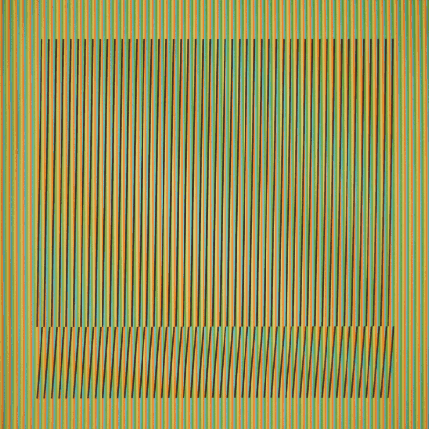 Carlos Cruz-Diez, ‘Induction Chromatique a Double Frequence Orinoco VI’, 2018, Print, Lithograph, null,