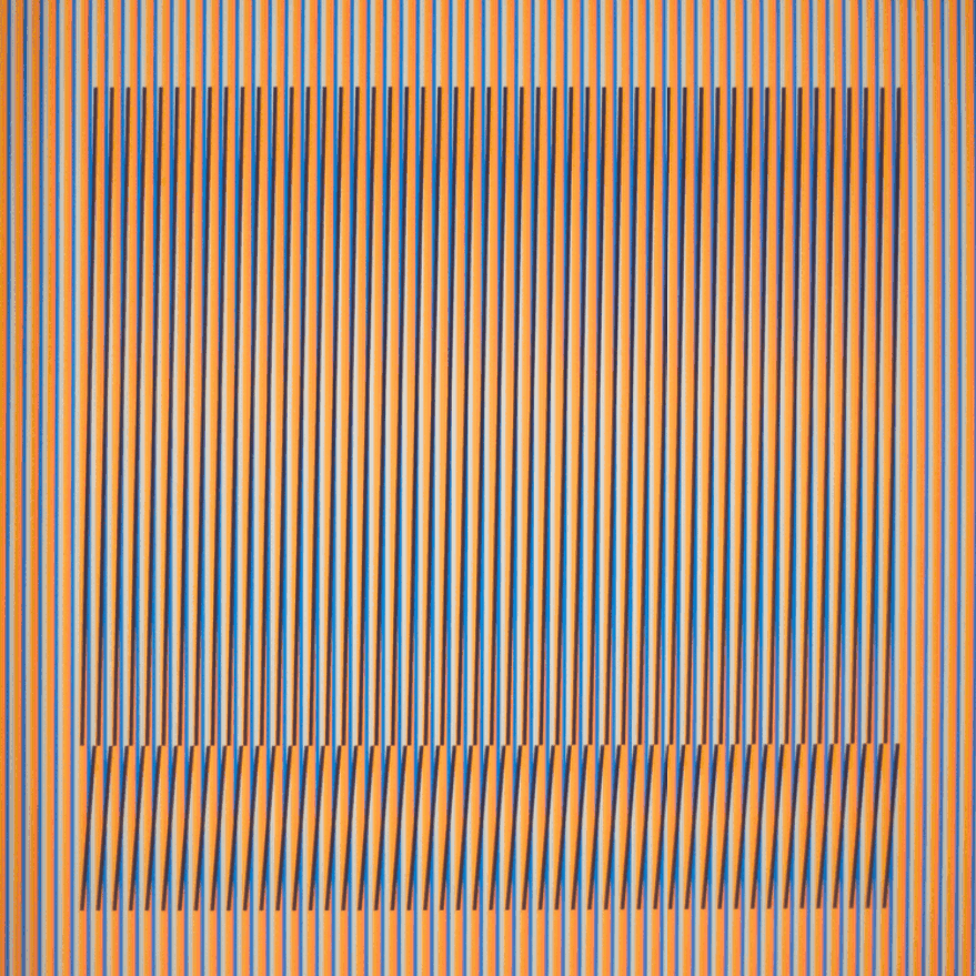 Carlos Cruz-Diez, ‘Induction Chromatique a Double Frequence Orinoco I’, 2018, Print, Lithograph, null,