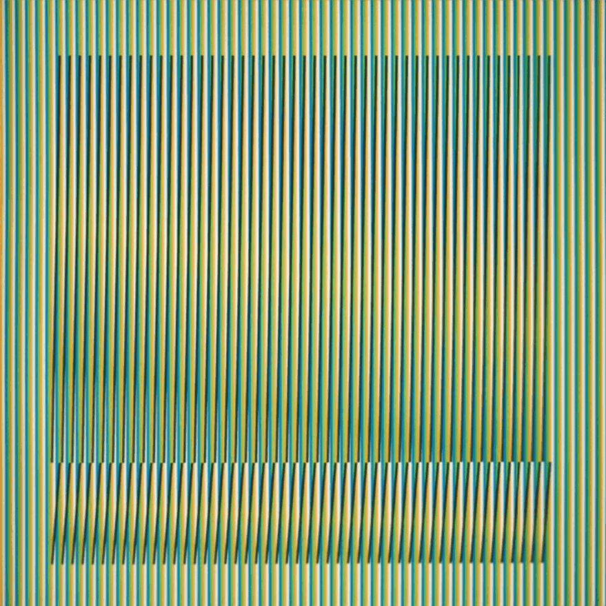 Carlos Cruz-Diez, ‘Orinoco II’, 2018, Print, Lithograph on paper, Poligrafa, Barcelona,