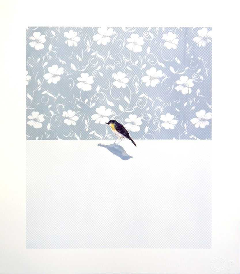 Charming Baker, ‘Bird III’, 28-02-2013, Print, 8 colour silkscreen with hand drawn element on Somerset satin white Tub sized, Jealous Gallery, Numbered