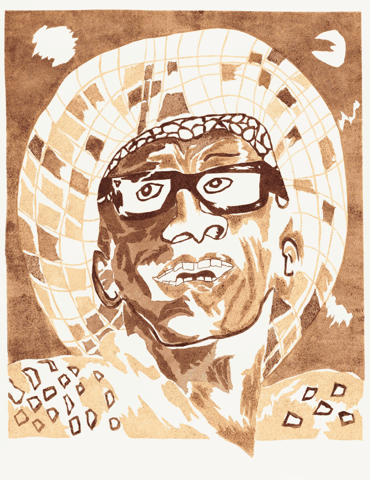 Chase Hall, ‘Sunday to Sunday’, 2022, Print, Relief with coffee ink on paper, null,