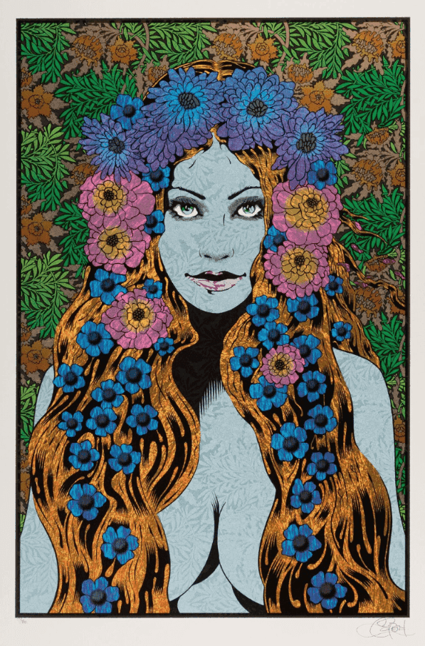 Chuck Sperry, ‘Lysistrata’, 2016, Print, Screenprint in colors on wove paper, null, Numbered