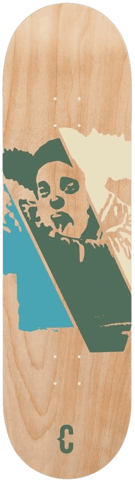 Clown Skateboards, ‘Foundations Series (Blue/Green/Beige)’, 2021, Collectible, Screenprint on 7-ply Canadian Maple, Clown Skateboards,