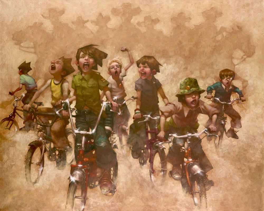 Craig Davison, ‘Yeehah! The Return of The Magnificent Seven (Giclee on Paper)’, 2012, Print, Giclee on paper, Castle Fine Art, Numbered, Framed