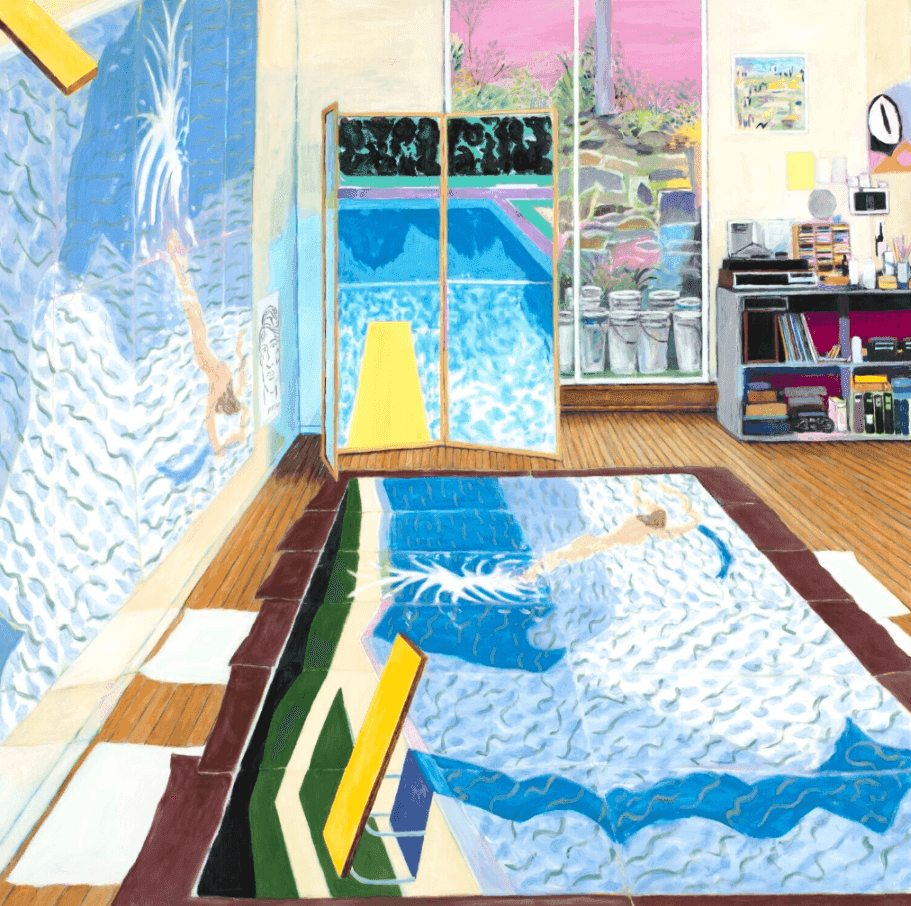 Damian Elwes, ‘David Hockney's Studio’, 2019, Print, Screen Print, null,