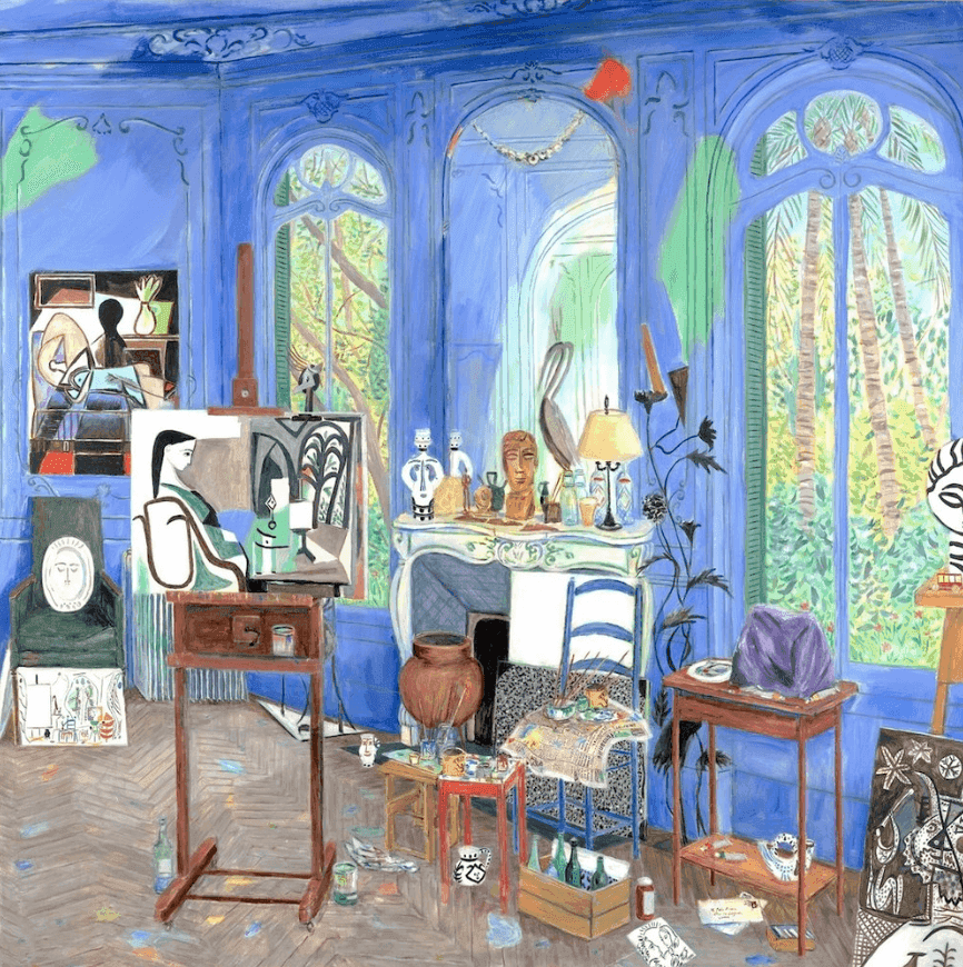 Damian Elwes, ‘Picasso's Studio in Cannes’, 2019, Print, Archival Ink on Moab paper, null, Numbered, Dated