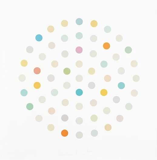 Damien Hirst, ‘Ciclopirox Olamine’, 2004, Print, Single round spot etching, null, Numbered