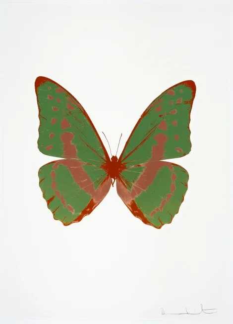 Damien Hirst, ‘The Souls III - Leaf Green - Rustic Copper - Prairie Copper’, 2010, Print, 2 colour foil block on 300gsm Arches 88 archival paper., Paul Stolper and Other Criteria, Numbered