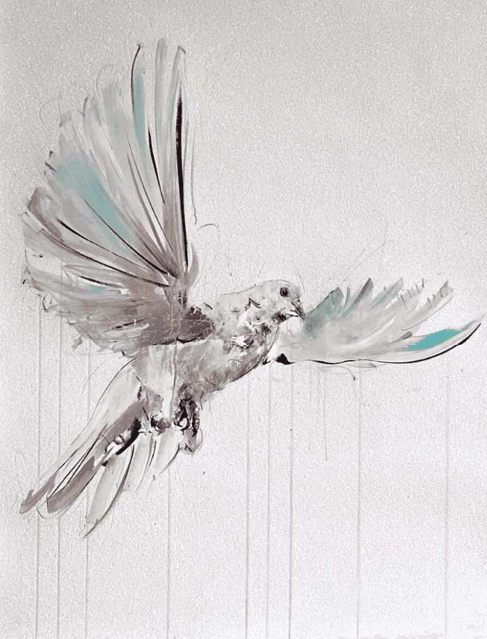 Dave White, ‘Hope XL’, 2021, Print, Achival Giclee with White Diamond Dust Background, null,