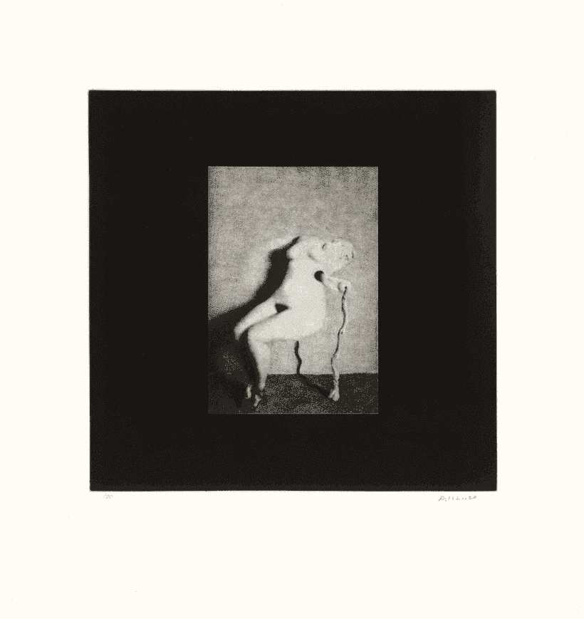 David Lynch, ‘Distorted Nude Photogravure #3’, 2021, Print, Photogravure, Tandem Press, Numbered