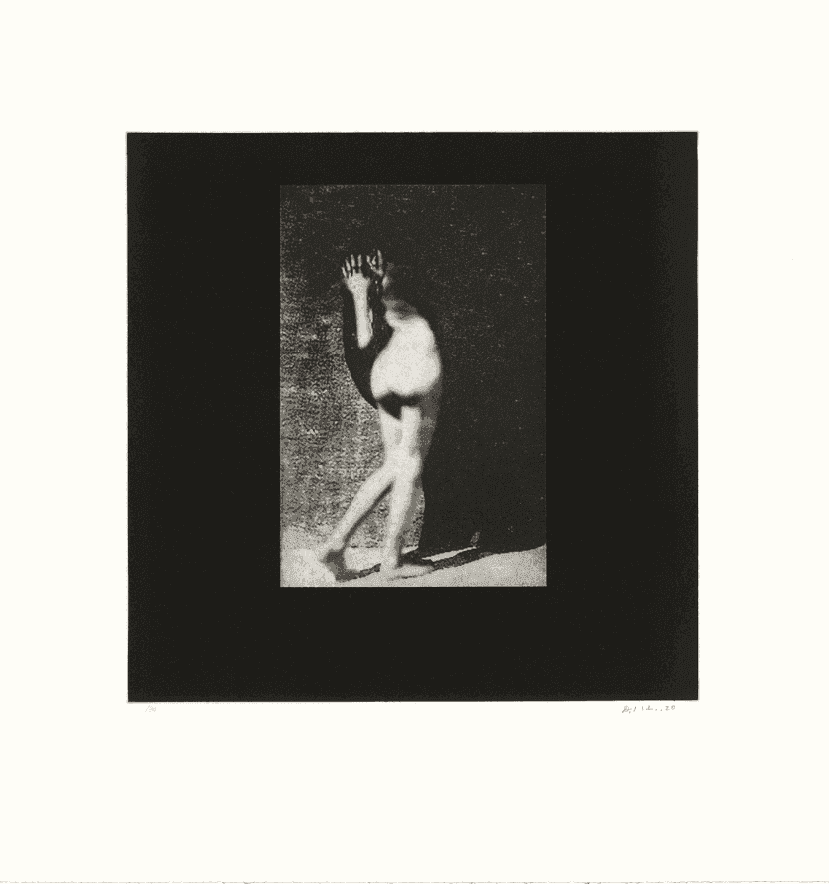 David Lynch, ‘Distorted Nude Photogravure #4’, 2021, Print, Photogravure, Tandem Press, Numbered
