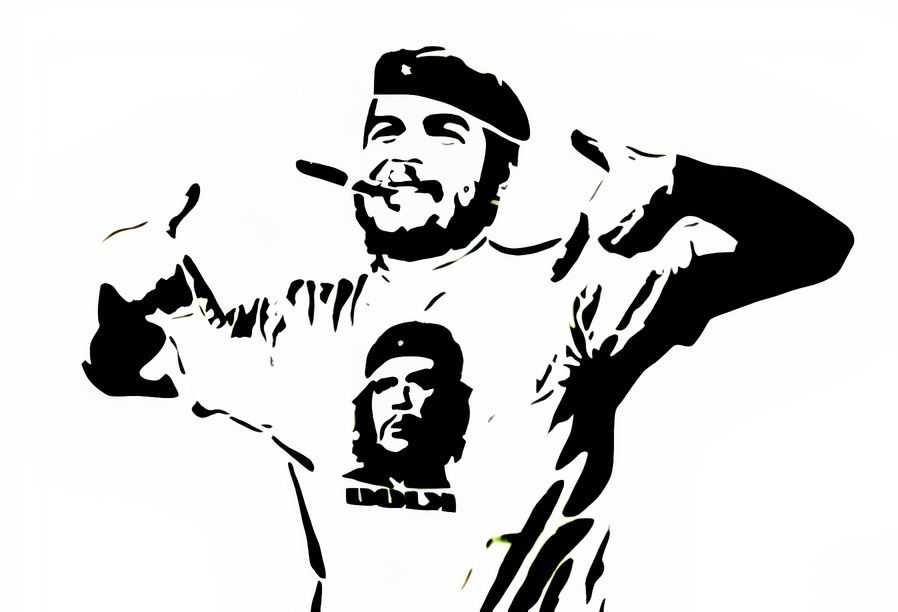 Dolk, ‘Che (HPM)’, 30-08-2013, Print, Spray paint on 300gsm art-paper, Galleri S.E., Numbered, Handfinished